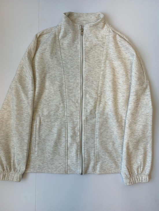 RBX Sweaters - RBX Heathered Gray Lightweight Zip Up Jacket Sweatshirt Medium